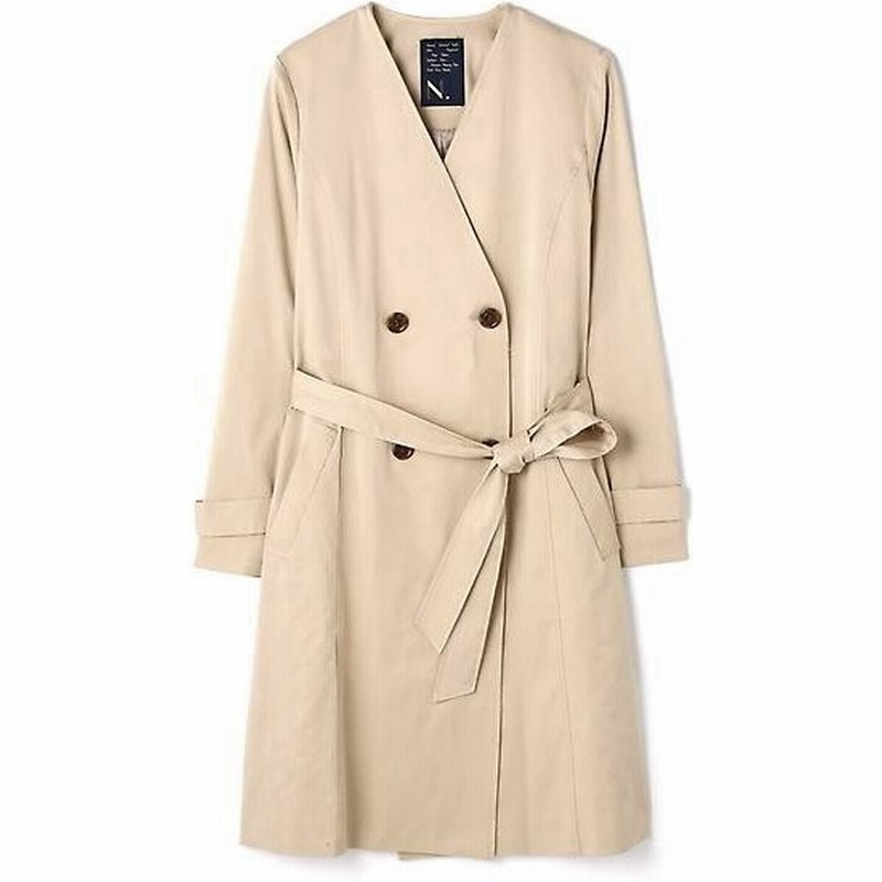 N Natural Beauty Basic エヌ ナチュラルビューティーベーシック テンセルナイロントレンチコート 通販 Lineポイント最大0 5 Get Lineショッピング