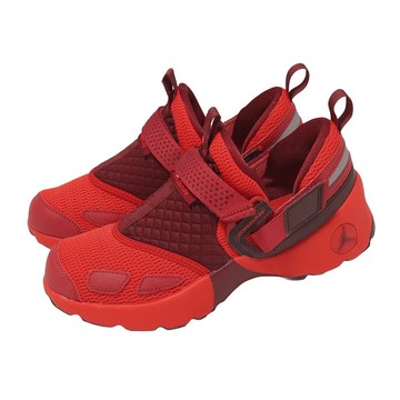 NIKE 休閒鞋 Wmns Jordan Trunner LX 女鞋 紅 魔鬼氈 無鞋帶 HQ2164-601