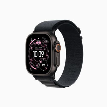 AppleWatch Ultra 3(GPS+行動網路)49mm黑色鈦金屬錶殼+黑色高山錶環