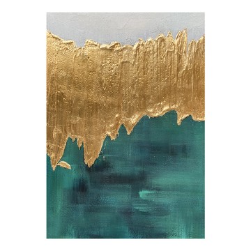 御畫房 當代國家級展覽畫家 抽象系列手繪油畫70×100cm(DB-138)
