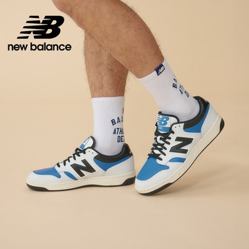 [New Balance]復古鞋_中性_藍白色_BB480LTA-D