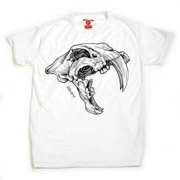 短袖T卹，第一章，骨架，男女，棉混紡，柔軟舒適。