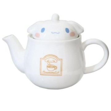 小禮堂 Sanrio 三麗鷗 大耳狗 陶瓷茶壺 430ml (大臉款)