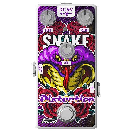 AZOR Distortion Guitar Effect Pedal Snake Variant Distortion Pedal for Electric Guitar True Bypass AP506