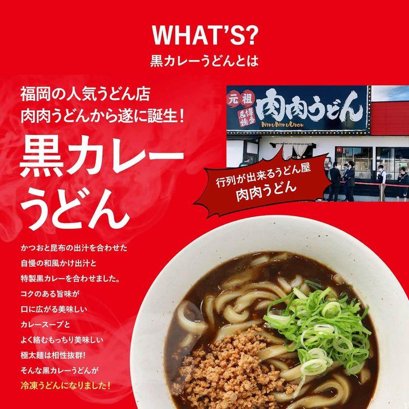 黒カレーうどん 冷食うどん 3食入り