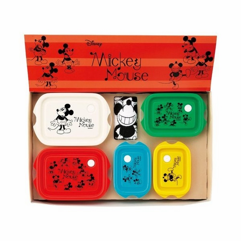 内祝い お返し ディズニー キャラクター グッズ フードコンテナ 保存容器 キッチン用品 ミッキー フェイスバリエーション ギフトセット Set 928 24 通販 Lineポイント最大get Lineショッピング