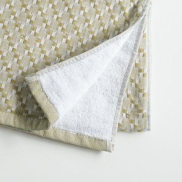 井紋紗布毛巾-抹茶