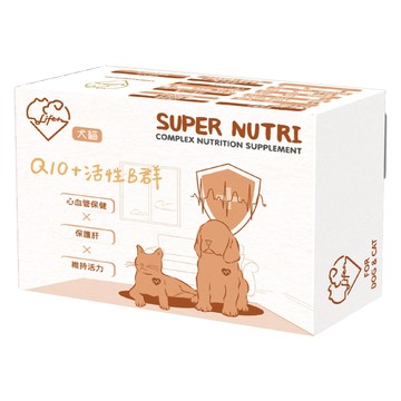 Life+ 虎揚科技-Q10+活性B群 (犬貓用) 40粒