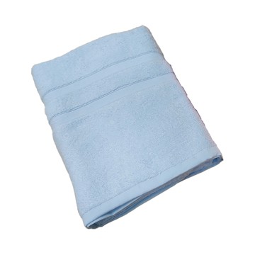 ELEGANCE 純品風情浴巾 100%美國棉 70x140公分 台灣製  藍色  1條