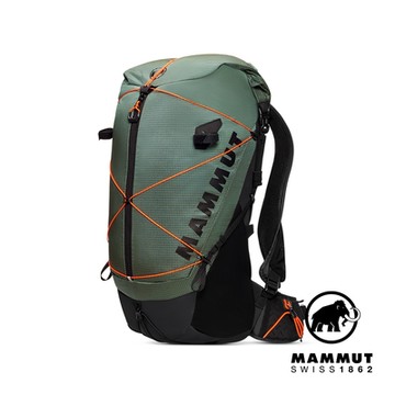 【Mammut 長毛象】Ducan Spine 28-35 輕量健行後背包 深玉石綠/黑 #2530-00340
