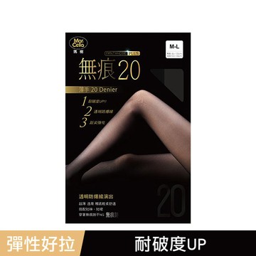 瑪榭20丹無痕透明防爆線褲襪六入組-多款任選