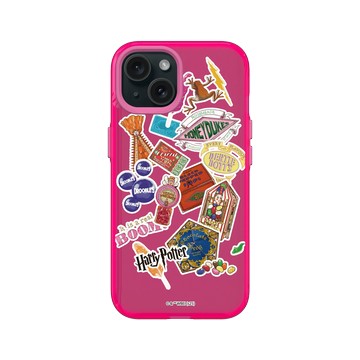 iPhone 15 Clear 粉漾桃 - 哈利波特 Harry Potter - Sticker-蜂蜜公爵糖果店