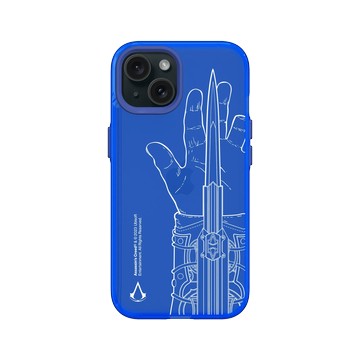iPhone 15 Clear 激光藍 - Assassin's Creed - Assassin's Creed Mirage® - Hidden Blade Gauntlet
