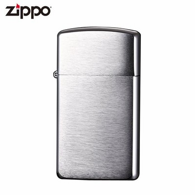 ZIPPO 1600 スリムタイプ クロームサテーナ クロムメッキ サテーナ仕上げ ライター ジッポー ジッポ喫煙具 タバコ 煙草 たばこ