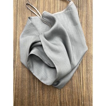 高端100支苧麻吊帶裙防透連衣裙棉麻打底裙中長款內搭襯裙夏女裝