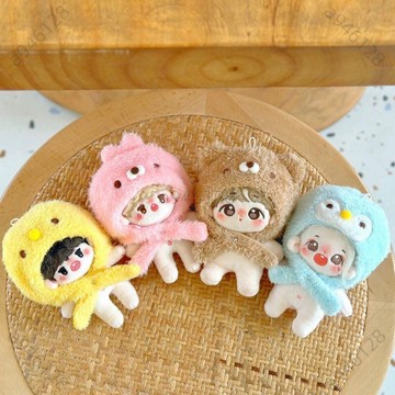 限時優惠💥免運棉花娃衣 動物娃帽 5cm 10cm 指娃可用 娃帽 娃用披風 動物披風 帽子 彩虹社指娃