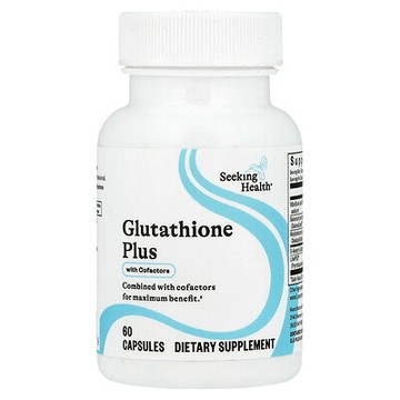 Seeking Health, 含輔因數優質谷胱甘肽+，60 粒素食膠囊