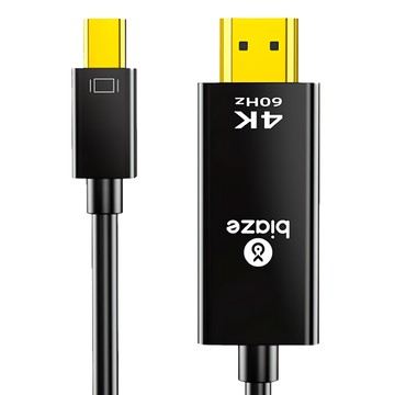 biaze 畢亞茲 Mini DP轉HDMI2.0轉換線 4k 60hz 1m  ZH153-1m  1條