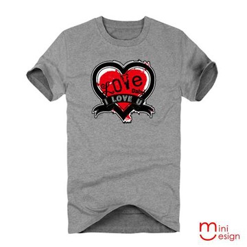 Minidesign-MUSICLOVE潮流設計短T 五色