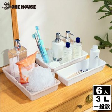 【ONE HOUSE】3L 川櫻伸縮折疊收納盒_一般款(6入)