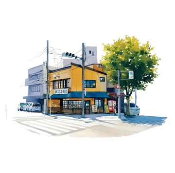 綠蔭街道 PET 紙膠帶