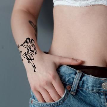 👑大邱紋身👑刺青貼 刺青貼紙 紋身貼 可愛流行 小清新款DaQie 防水 紋身貼紙 刺青貼紙 T08