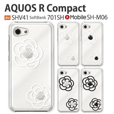 AQUOS R compact SH-M06 SHV41 701SH ケース スマホ カバー フィルム ...