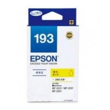 EPSON NO.193 T193450 標準型黃色墨水匣