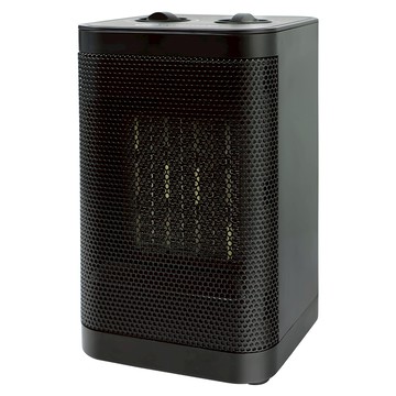 YAMASAKI 山崎 時尚陶瓷電暖器 輕巧便攜 三段調溫 傾倒斷電  黑色  SK-002PTC