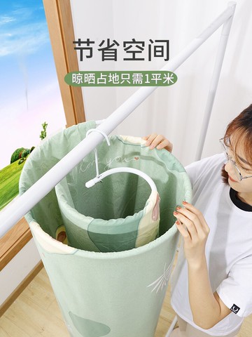 曬被子神器螺旋式晾衣架床單涼被單被罩被套掛架大的旋轉家用陽臺