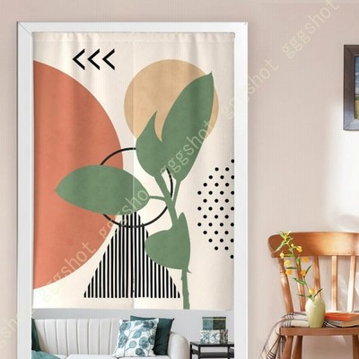 のれん 暖簾 ノレン 綿麻 インテリア デザイン 簡約 北欧 シンプル 爽やか モダン 目隠し 樹 間仕切り 玄関 キッチン リビング マンション 賃貸部屋 洗面所 通販 Lineポイント最大get Lineショッピング