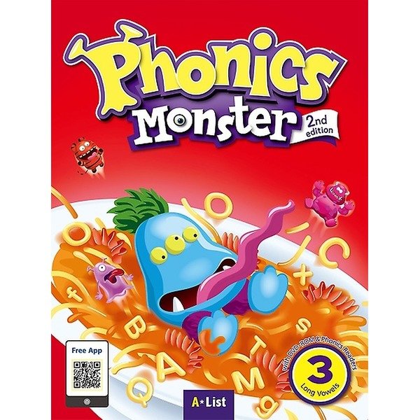 Phonics Monster 3：Student book E (with App)