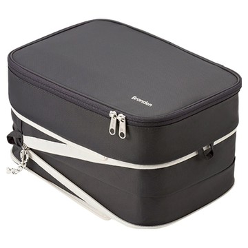 Branden 第二代旅行用體積縮小衣物壓縮袋  炭灰色  S