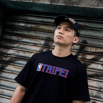 【NBA Store限定發售】NBA TAIPEI 球衣電繡 短袖上衣 黑