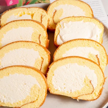 ［甜野新星］ 無糖無麩質甜點 無粉起司生乳捲