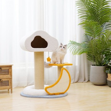 【美國Petpals】童話星月夢境貓跳台-3層