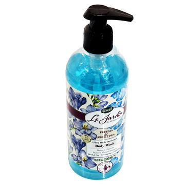 dalan 達欖 法國香氛植萃精油沐浴露 小蒼蘭香豌豆 植萃保濕 溫和潔淨  500ml  1瓶