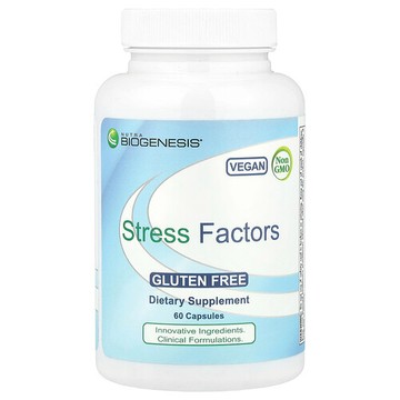 Nutra BioGenesis, 壓力緩解，60 粒膠囊