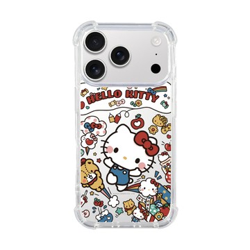 Slimax Hello Kitty 手機殼 iPhone Air / 17 / Pro / Pro Max 凱蒂尋寶樂趣 抗發黃 空壓殼 膜料包膜保護殼