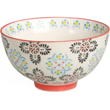 《Rex LONDON》瓷製餐碗-古典花11.5cm-- 飯碗 湯碗