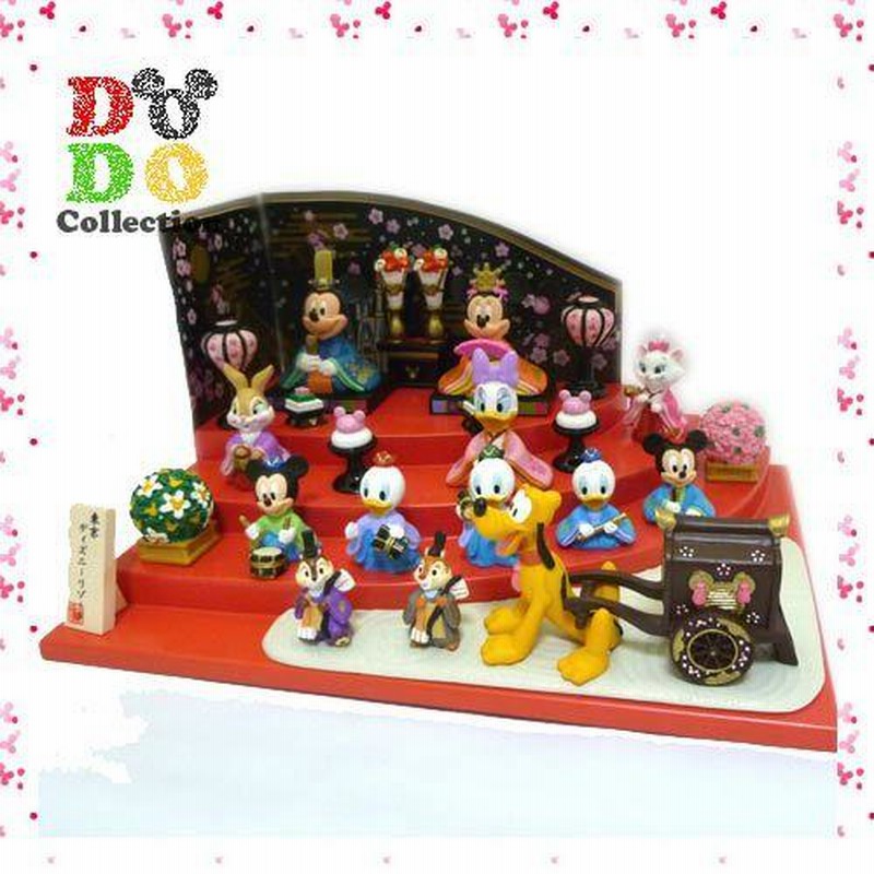 ディズニーリゾート限定発売 ミッキーと仲間たちの雛人形（台付き） ディズニーリゾート限定発売 ミッキーと仲間たちの雛人形（台付き