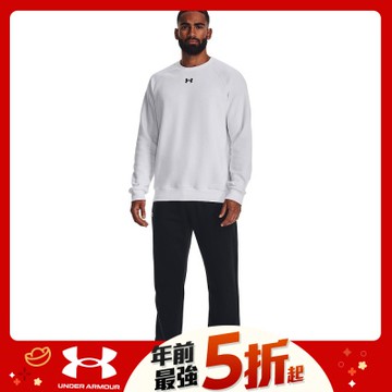 【UNDER ARMOUR】UA 男 Rival Fleece 長褲_1379770-001