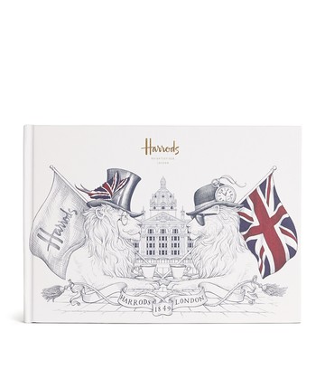 Harrods Lion A5 Landscape Notebook
