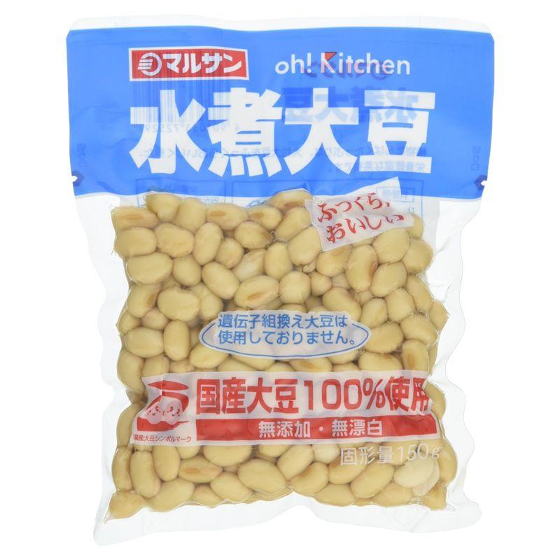 マルサン 国産水煮大豆 150g