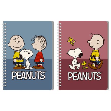 SNOOPY(古典糸)25KPP線圈筆記 (款式隨機出貨)