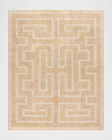 Riviera Hand-Knotted Rug, 6' x 9'