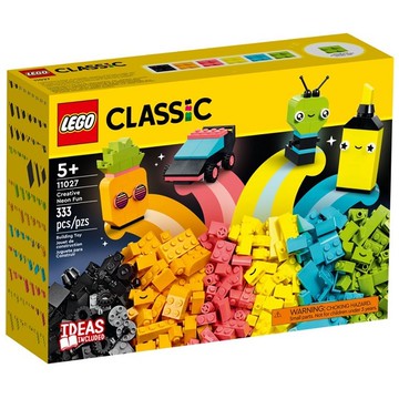 LEGO 樂高 經典系列 11027 創意螢光趣味套裝
