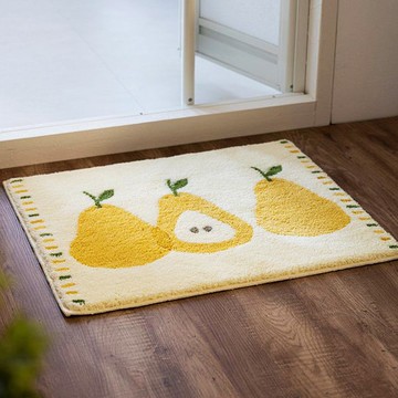 日本OKA 日製乾度良好銀離子抗菌防臭吸水速乾防滑浴室地墊