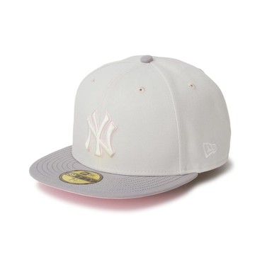 NEW ERA 男女 59FIFTY 日版 NE SAKURANAGASHI 紐約洋基 米/灰 NE14952261