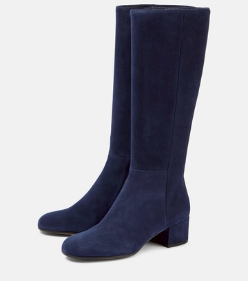 Gianvito Rossi Joelle suede knee-high boots